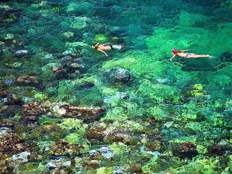 Speedboat transferring tourists to Coral Island from Phuket