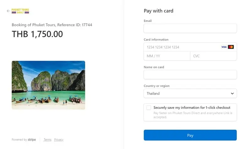 Payment Page
